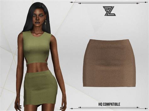 The Sims Resource Amelia Set Skirt