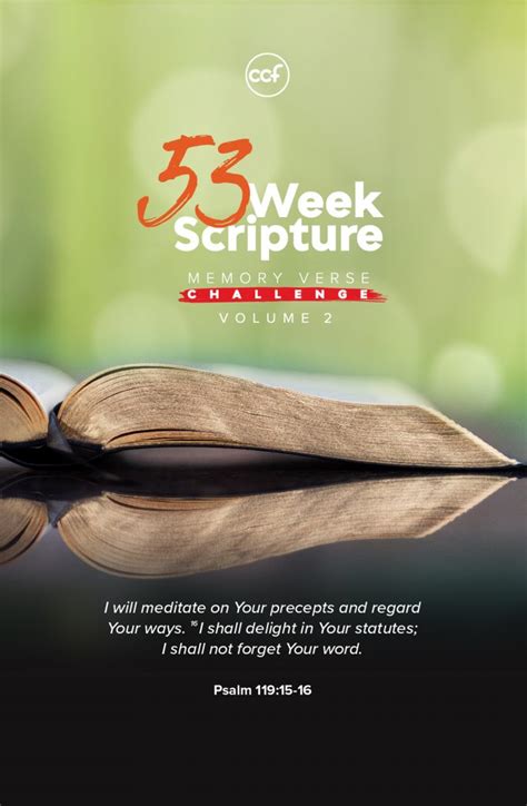 53 Week Scripture Memory Verse Challenge GLC