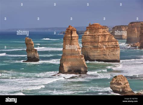 Great ocean road, Indian ocean, Australia Stock Photo - Alamy