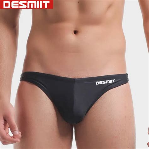 Sexy Homens Nadar Tanga Desmiit Roupa De Banho Mini Briefs Biquíni