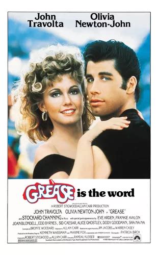 Poster Cartaz Grease Nos Tempos Da Brilhantina A X Cm