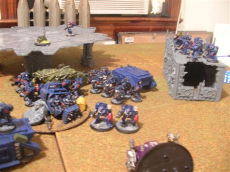 Battle Report Crimson Crimson Fists Fists Space Marines Tyranids