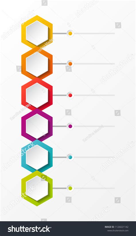 Empty Timeline Concept Infographic Vector Stock Vector (Royalty Free ...