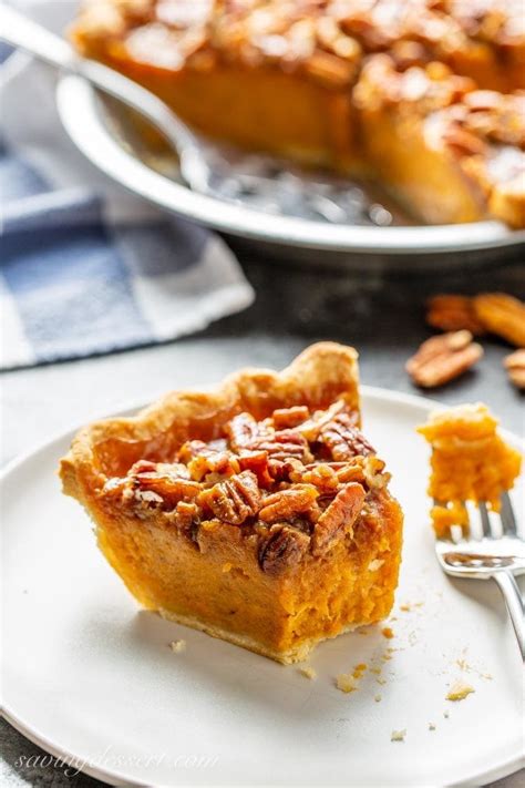 Praline Sweet Potato Pie Recipe Saving Room For Dessert