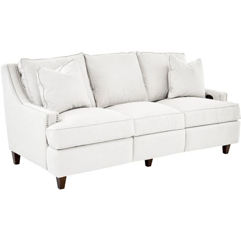 Wayfair Custom Upholstery Logan Reclining Recessed Arm Sofa