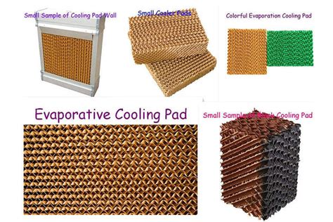 Evaporative Cooling Pad Efficient Pig House Cooling Device