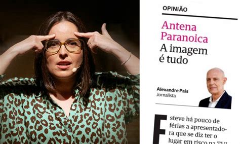 Joana Marques Reage Ao Texto De Alexandre Pais Olha Para Cristina