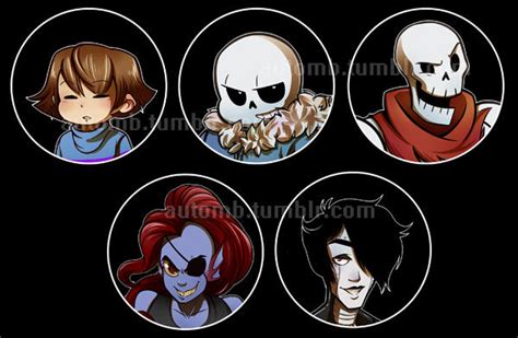 Undertale Buttons By Automb On Deviantart