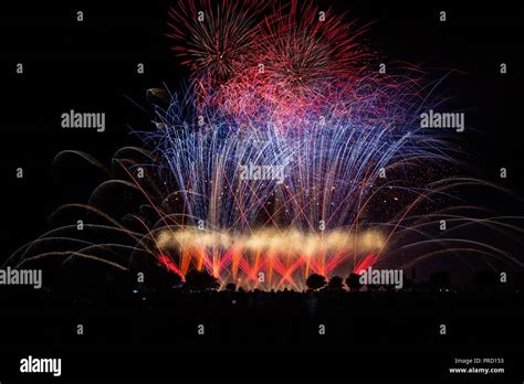 Southport Musical Fireworks Stock Photo - Alamy