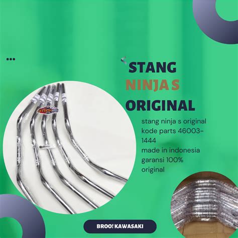 Jual Stang Ninja S Original Stang Stir Pipa Ninja SS Ninja R Lama