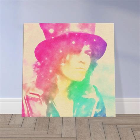 Marc Bolan The Slider Canvas Etsy