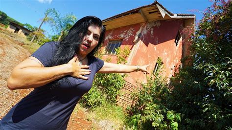 LEVEI MINHA MÃE EM UMA CASA ABANDONADA YouTube