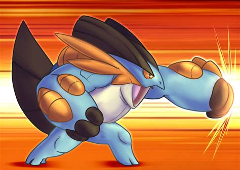 Mega Swampert By Siegeevans On Deviantart