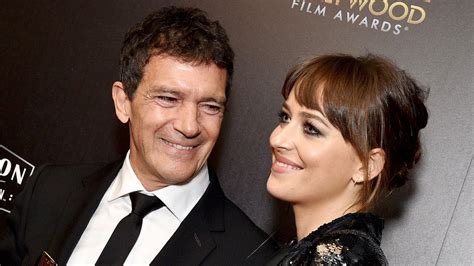 Antonio Banderas Gushes Over Former Stepdaughter Dakota Johnson