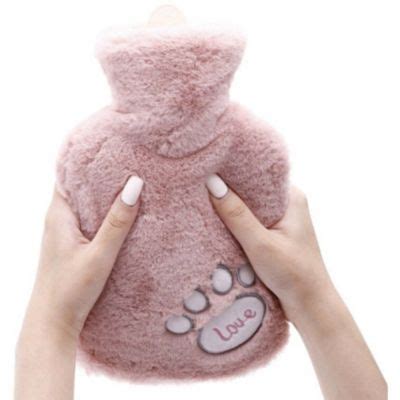 Bolsa De Agua Caliente De Peluche Grande Para Los Colicos Fina GENERICO