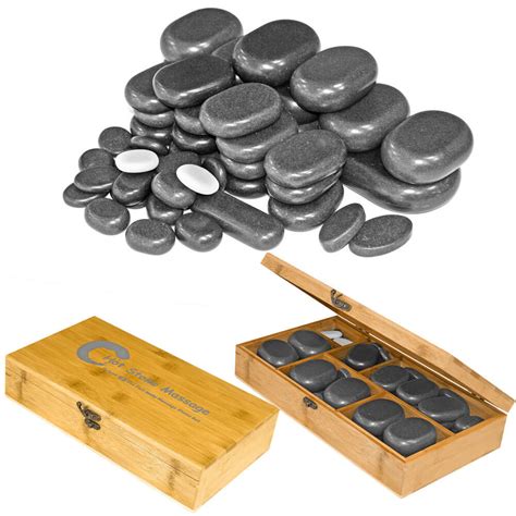Set od 45 balsatnih kamenja za hot stone masažu IFM