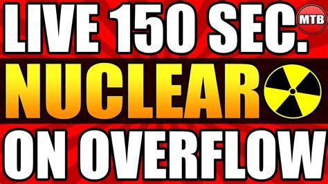 Black Ops 2 LIVE 150 Second NUCLEAR W 40 Gunstreak On Overflow