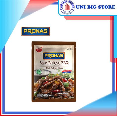 Pronas Saus Korean Bulgogi BBQ 250 Gr Barbeque Sauce Lazada Indonesia