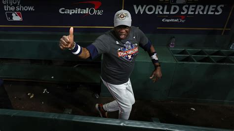 Watch Astros Dusty Baker Does Beer Luge After World Series Win Nbc