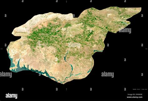 Tunceli Province Of Turkey Sentinel 2 Satellite Imagery Shape