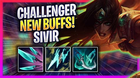 Korean Challenger Tries Sivir With New Buffs Korean Challenger Plays