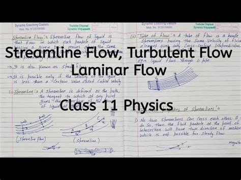 Streamline Flow Turbulent Flow Chapter 9 Mechanical Properties Of