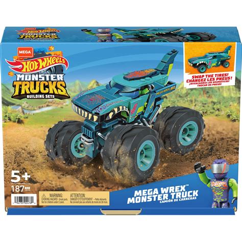 Hot Wheels Mega Construx Mega Wrex Monster Truck