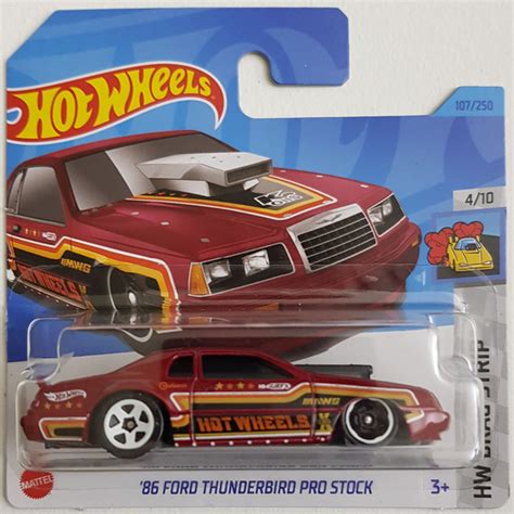 Машинка Hot Wheels игрушка Хот вилс Ford Thunderbird Pro Stock HKK купить на OZON по