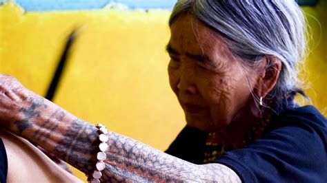 Inked By A Legend Apo Whang Od Buscalan Kalinga Day 2 Tattoo