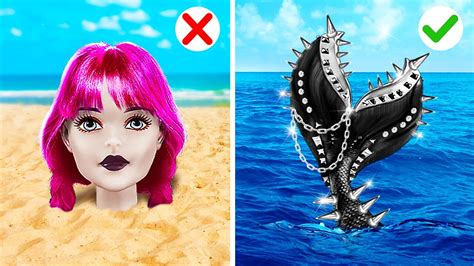 Makeover Ekstrem Wednesday Jadi Mermaid Tantangan Makeup Cara