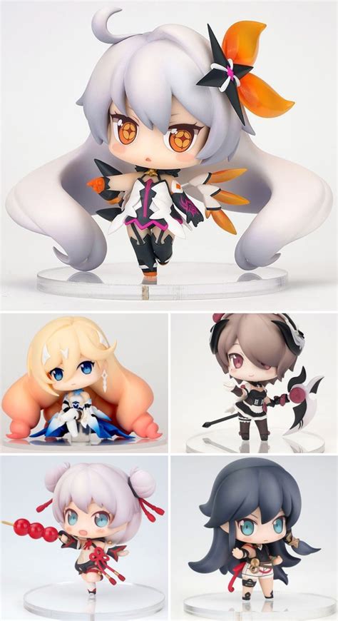 Asteroid Series Honkai Impact 3rd Chibi Figures | Anime figures, Cartoon character design ...