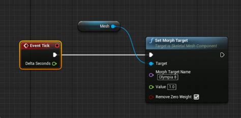 Changing Morph Targets Programmatically In Unreal Engine JAY VERSLUIS