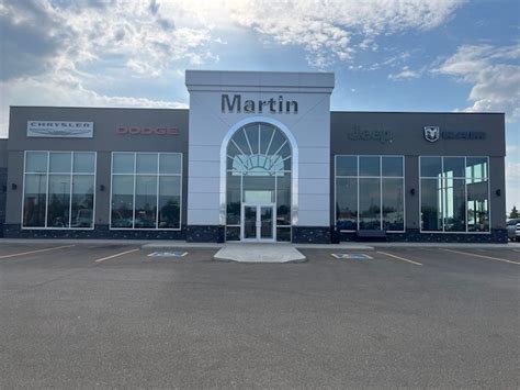 New Chrysler Jeep Dodge Ram Dealership In Brooks Ab Martin