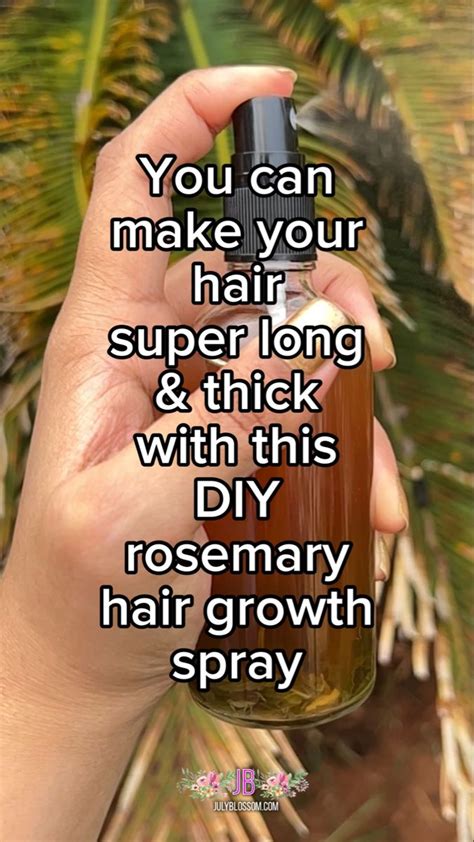 How To Make Rosemary Water For Hair Growth Healthy Natural Hair