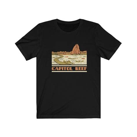 Capitol Reef Shirt National Park Tee Us Park Tshirt Outdoor Etsy