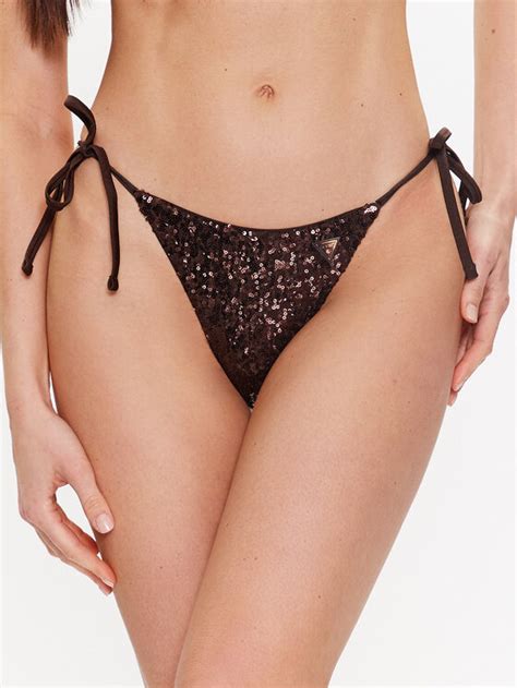 Guess Bikini Unterteil E3GO02 KBMV0 Braun Modivo At