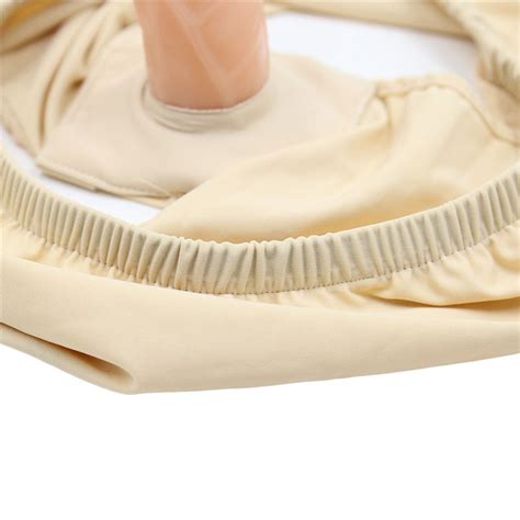 Panties With Flesh Soft Vagina Dildo Cm Long Female Adjustable Rubberized Dildos Panty Red