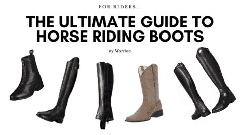 The Ultimate Guide to Horse Riding Boots - Find Out What You Need