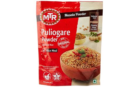 Mtr Puliogare Powder Tamarind Rice Pack Grams Reviews