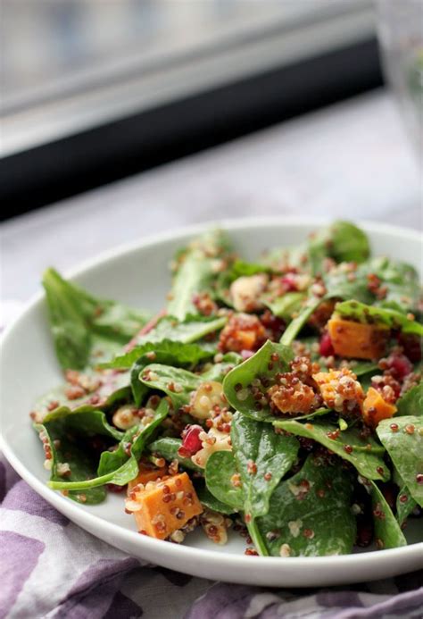 Crispy Quinoa And Power Greens Salad With Smoky Meyer Lemon Vinaigrette