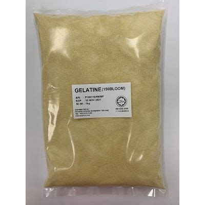 Jual Gelatine Powder Halal Gram Gelatin Bubuk Shopee Indonesia