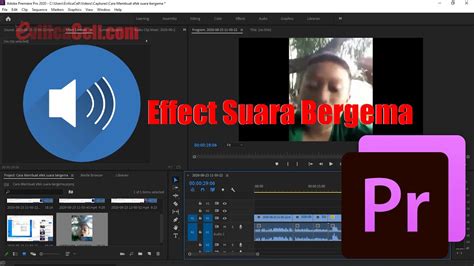 Cara Membuat Efek Suara Bergema Adobe Premiere YouTube