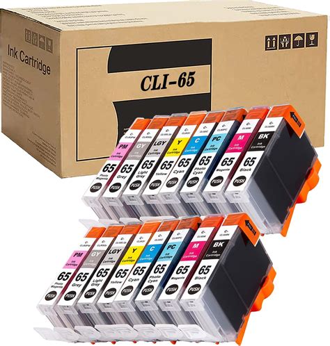 Oglu Cli Compatible Ink Cartridges Replacement For Canon Pixma Pro