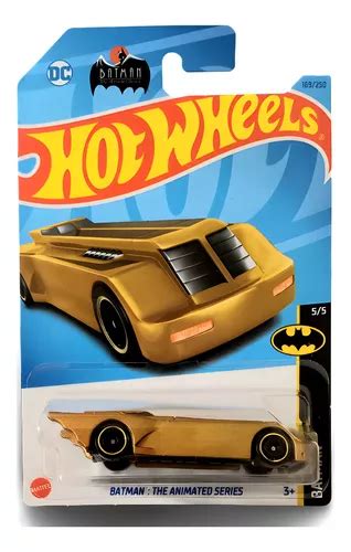 Batman The Animated Series Dorado Hot Wheels Batim Vil Meses Sin