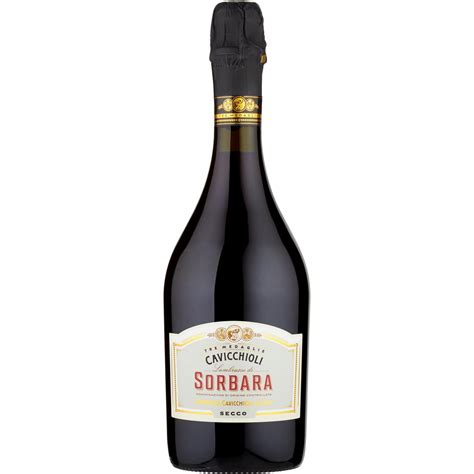 Vino Rosso Lambrusco Di Sorbara DOC Secco CAVICCHIOLI 750 ML Coop Shop