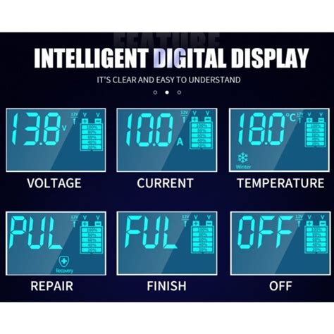 Tesladelta Cargador baterías de GEL AGM Plomo acido 12V 10A 24V 5A