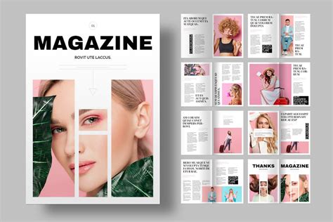 54 Simple Magazine Layout Templates :: Behance