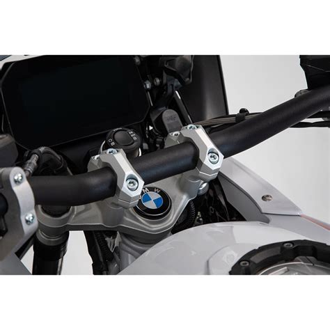 Sw Motech Riser Inclined Handlebar Silver Sw Leh S