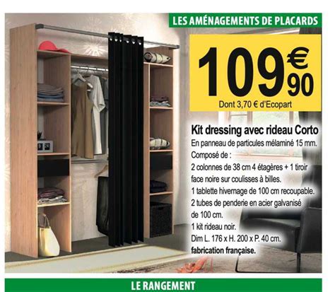 Offre Dressing Blanc Chez Brico Depot