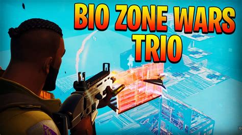 Fortnite Bio Zone Wars Trio With Default Skin And Ice Breaker Pickaxe